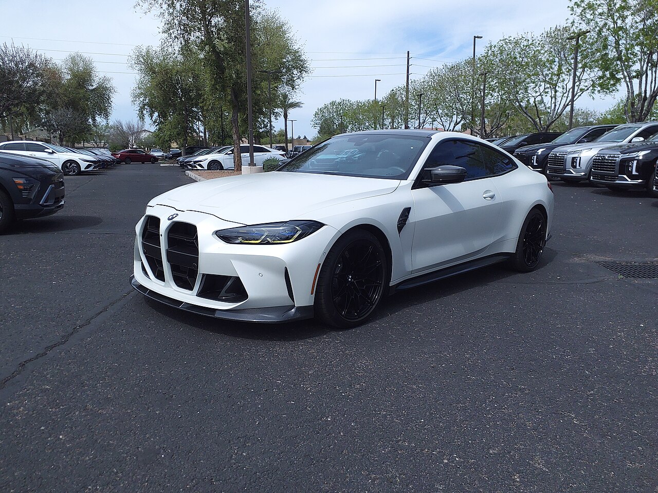 BMW M4 Competition performance coupe